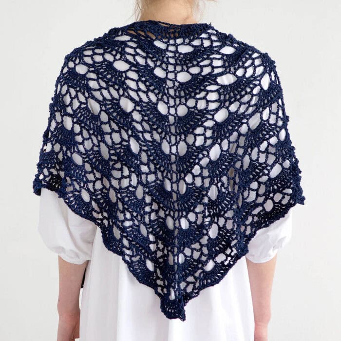 Crochet Yes Shawl Pattern