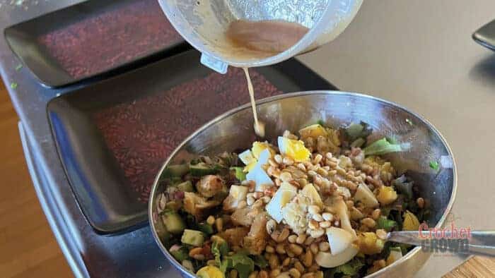 Homemade Salad Dressing and Garbage Salad