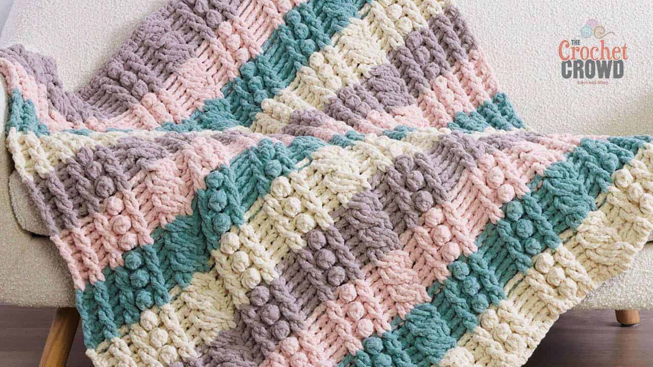 Crochet Study of Puffed Dessert Blanket