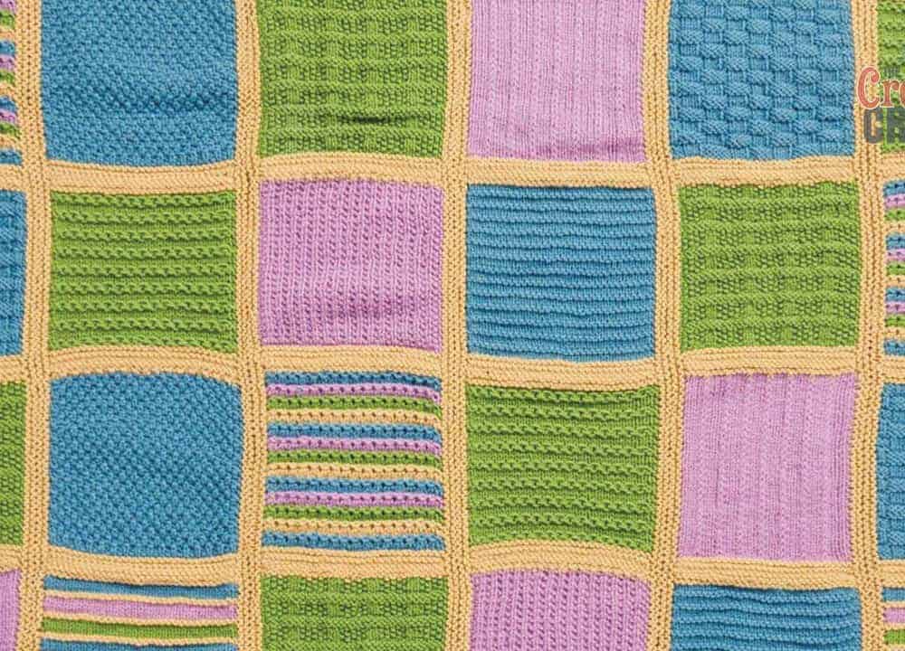 Knit Collective Sampler Blanket
