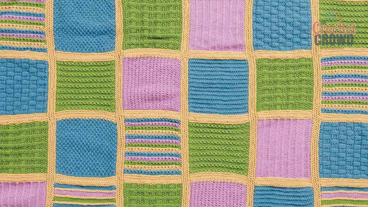 Knit Collective Sampler Blanket + Tutorials