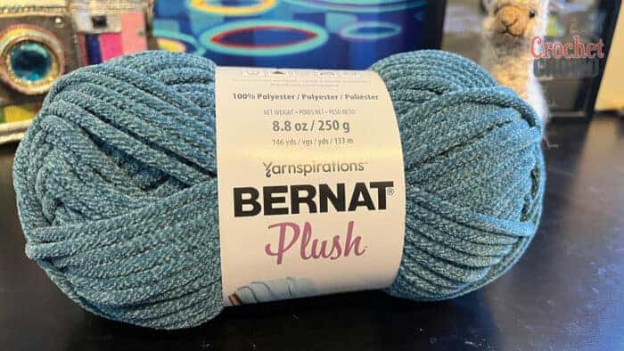 Bernat 8.8oz Super Bulky Polyester Plush Blanket Yarn by Bernat