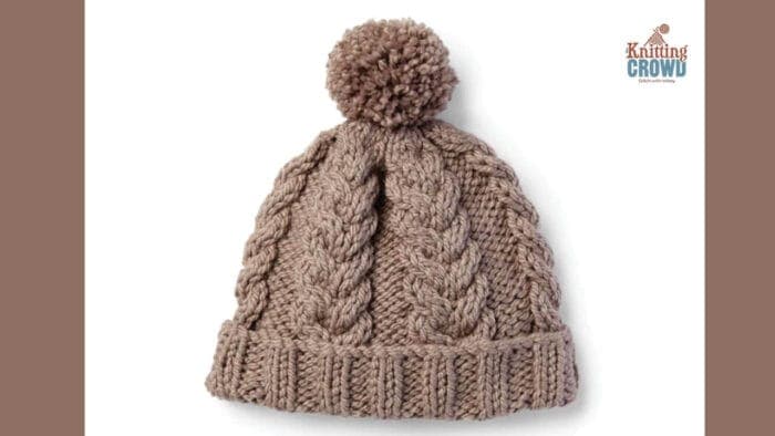 Cozy Cable Knit Easy Hat