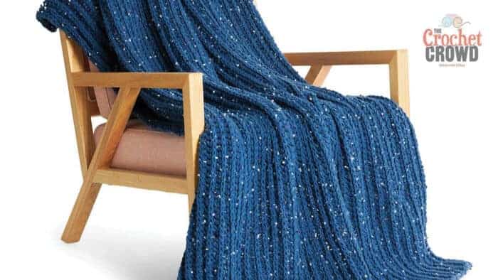 Crochet Basic Ribbing Crochet Blanket