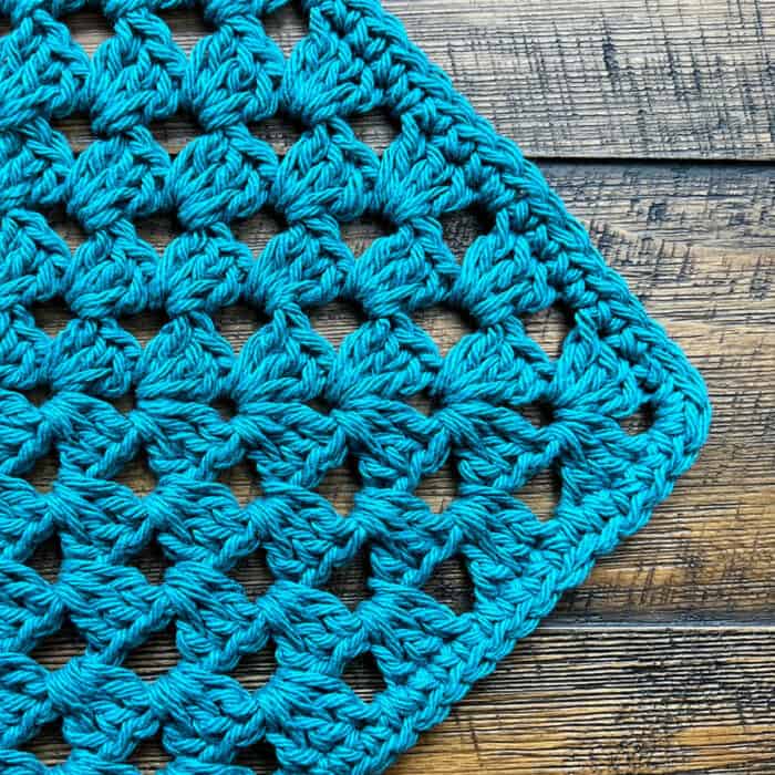 Crochet Cotton Dishcloth Pattern