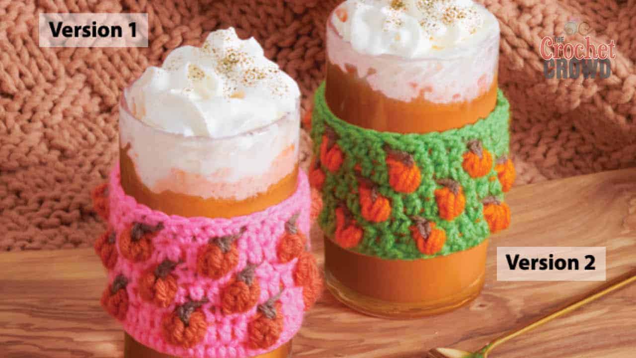 Pumpkin Spice Crochet Cozies