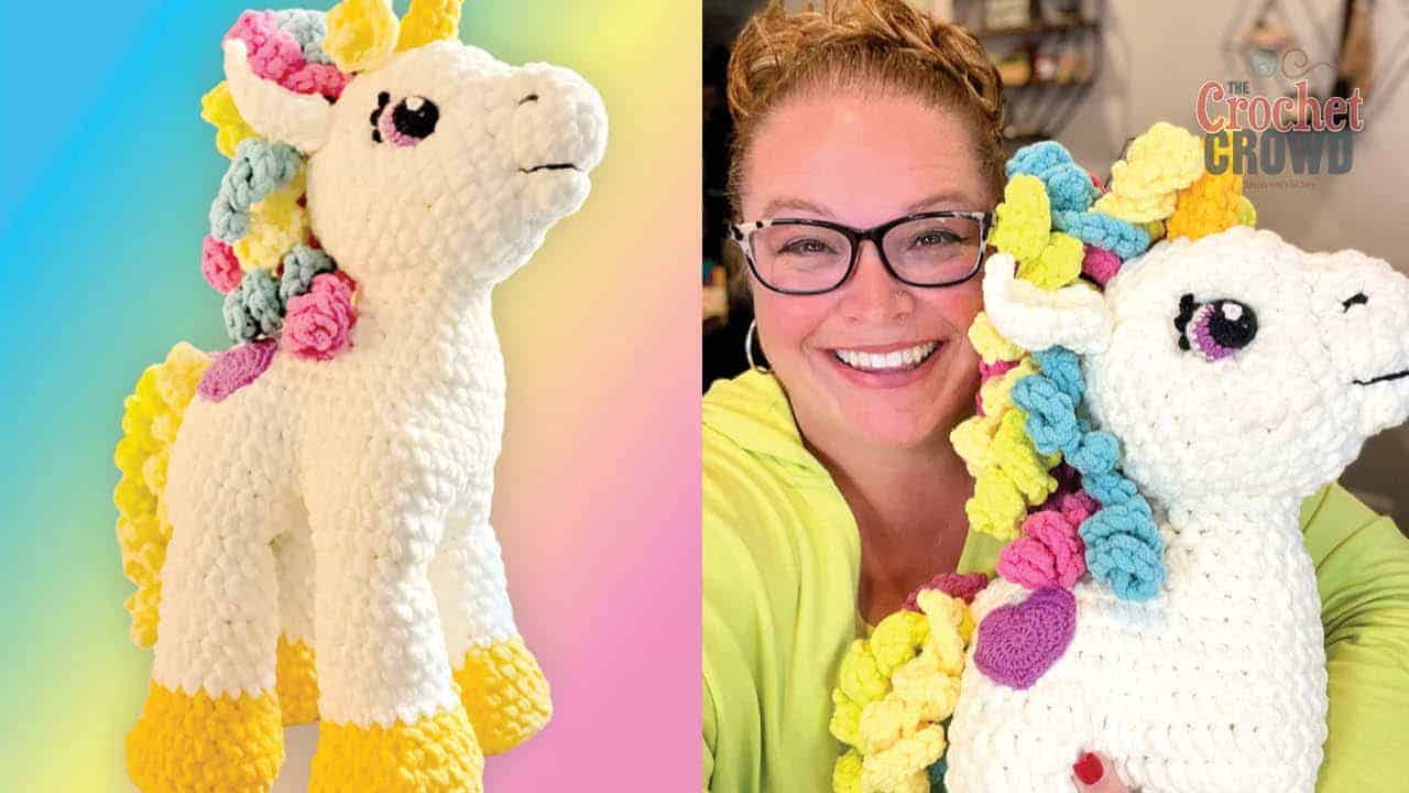 Crochet Sparkle the Crochet Unicorn