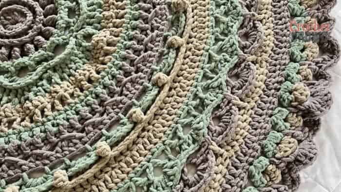 Crochet Study of Rage Bernat Blanket