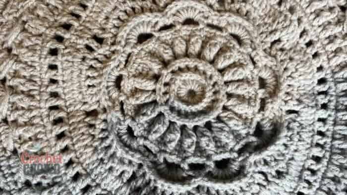 Crochet Study of Rage Blanket Worsted 2