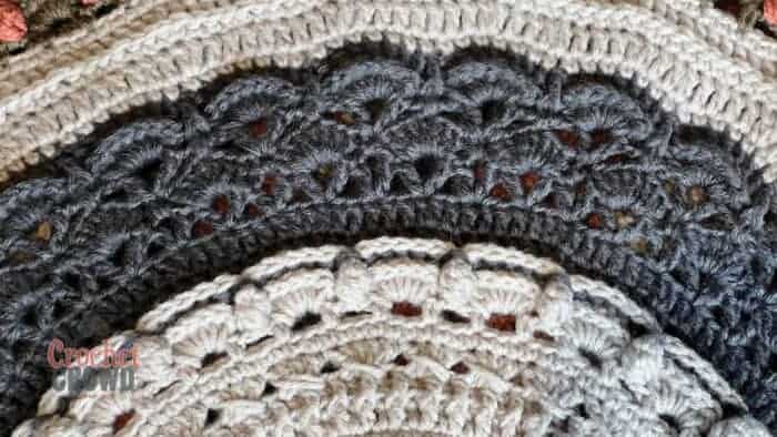 Crochet Study of Rage Blanket Worsted 5