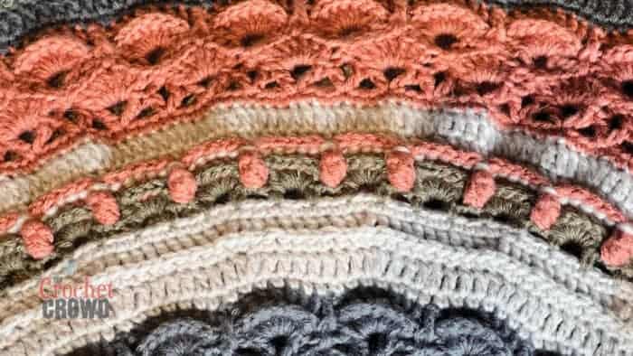 Crochet Study of Rage Blanket Worsted 6