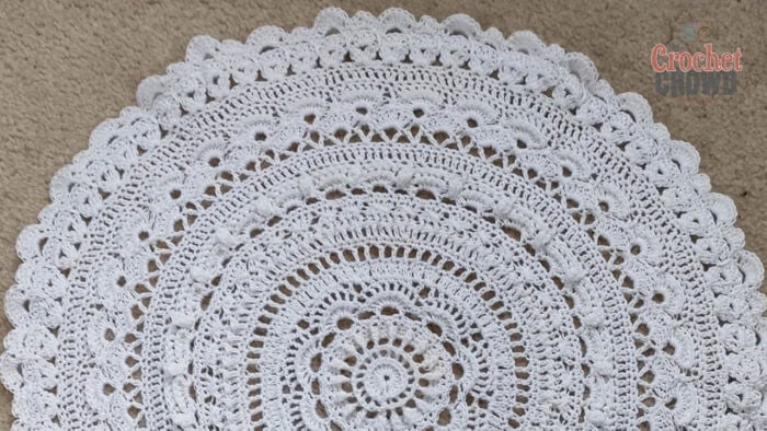 Crochet Study of Rage Doily in Thread