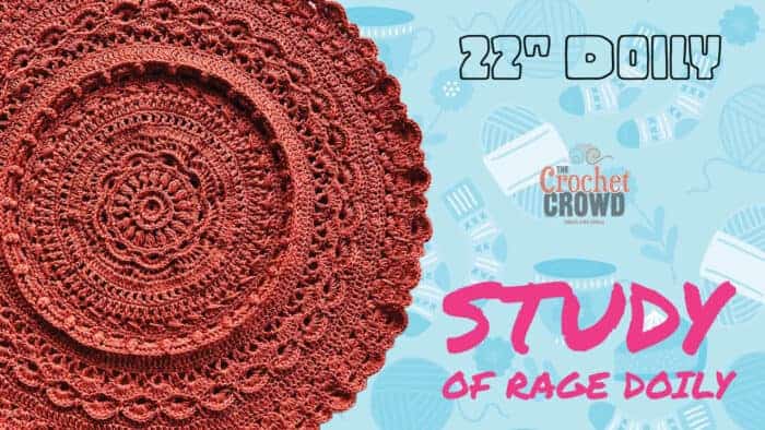 Crochet Study of Rage Patons Grace Doily