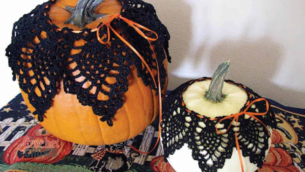 Bella Crochet Pineapple Pumpkin Covers