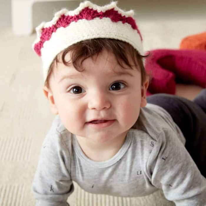 Crochet Baby Crown Pattern