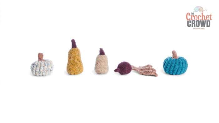 Crochet Felted Gourds