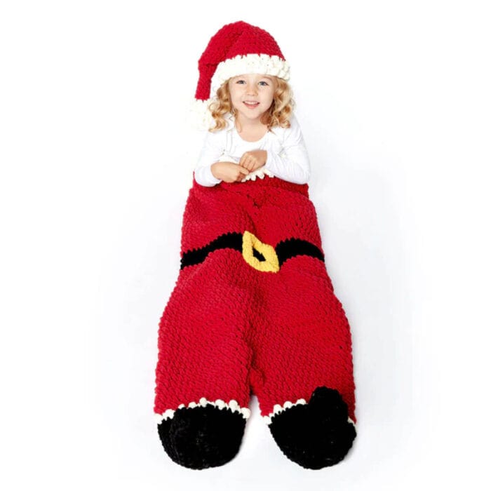 Crochet Snuggle Sack Santa Suit Pattern
