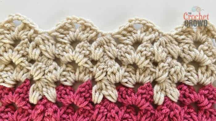 0 Up and Down Crochet Granny Chevron