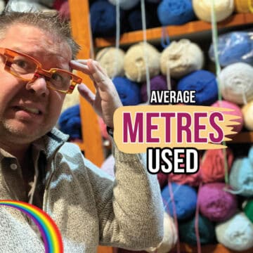 Average Metres Used in Yarn Projects