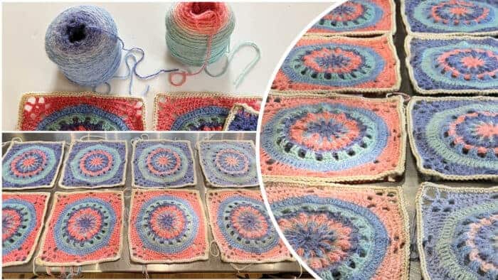 Crochet Halo Squares