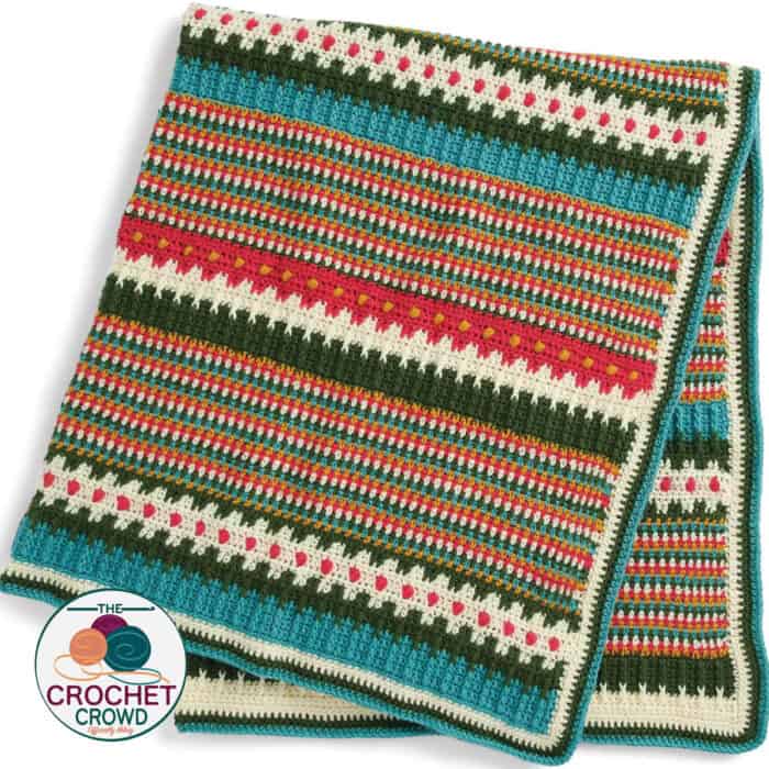 Happy Stitch Sampler Blanket Pattern