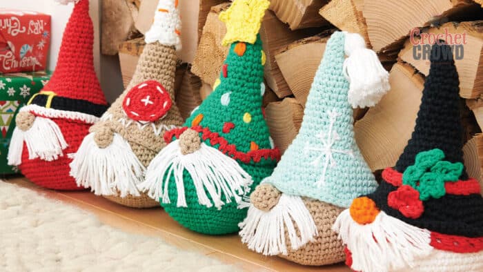 5 Bell Gnomes for Christmas