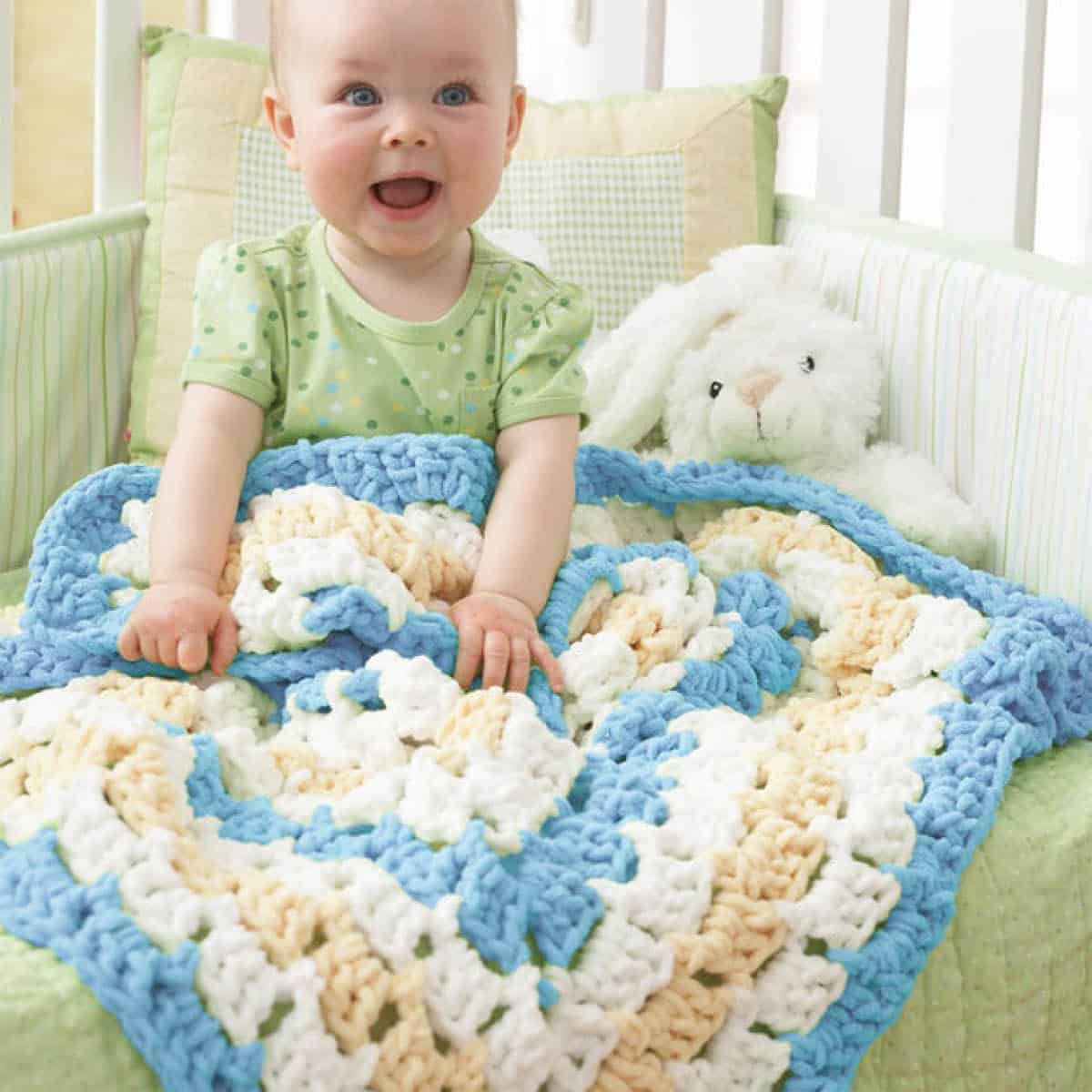 7 Amazing Crochet Baby Blankets