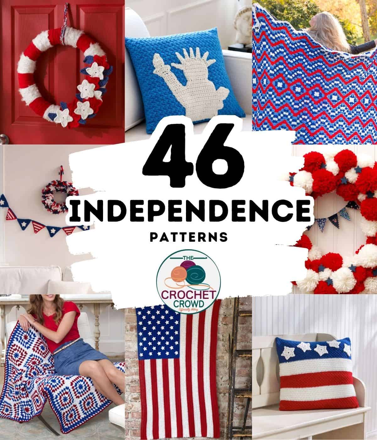46 Independence Day Crochet Patterns to Download