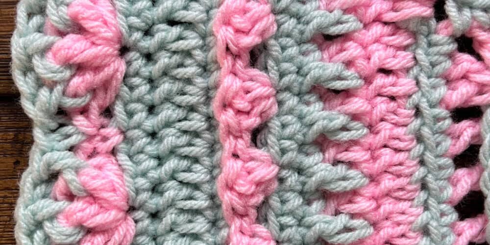 Crochet Baby Stitch Sampler Pattern