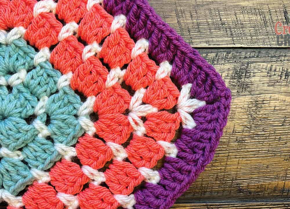 Crochet Modern Granny Alternative Corners