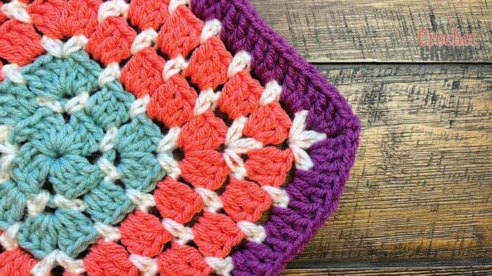 Crochet Modern Granny Alternative Corners