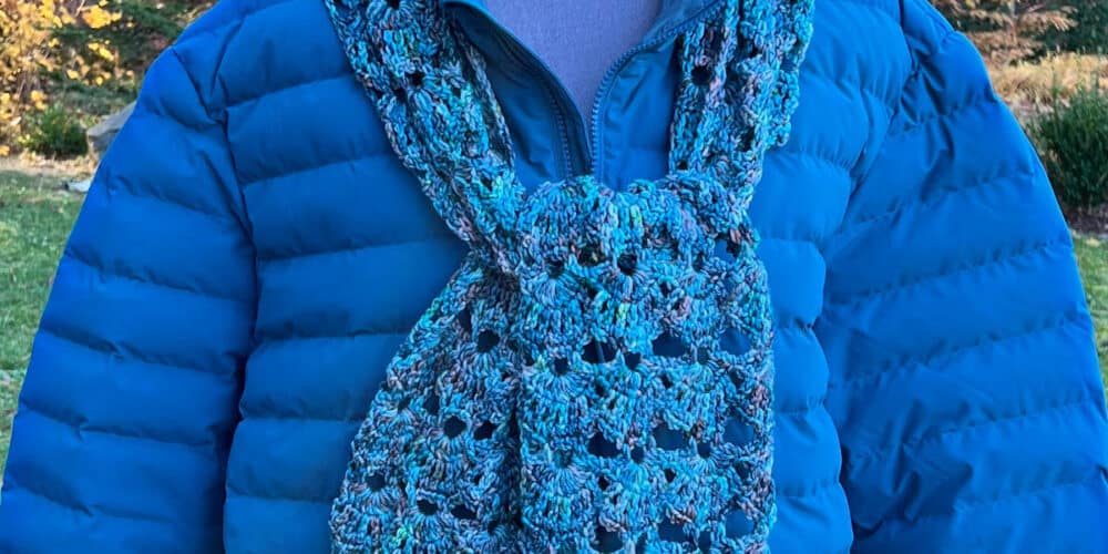 Crochet Powers Out Scarf Pattern