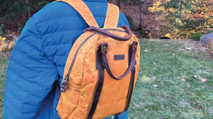 Della Q Maker's Backpack Mustard Color