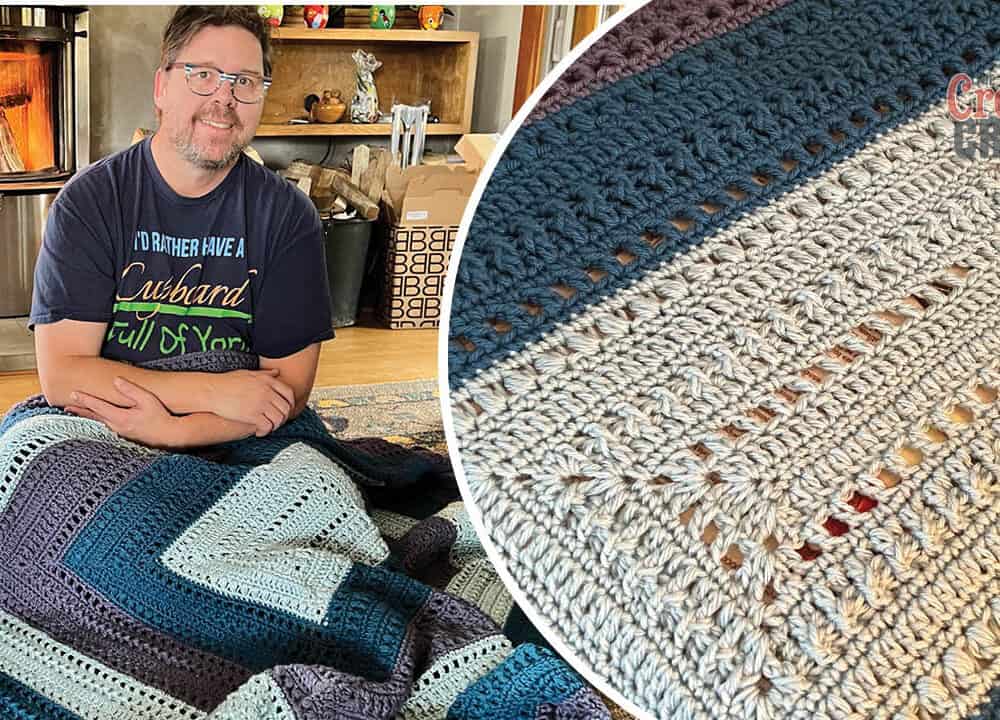 Testers Delight Finished Crochet Blanket