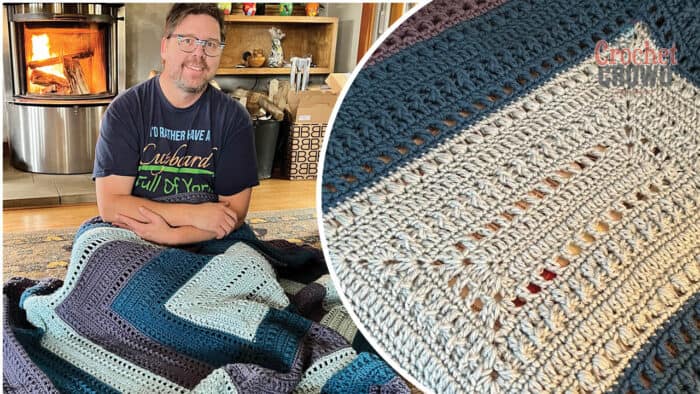 Testers Delight Finished Crochet Blanket
