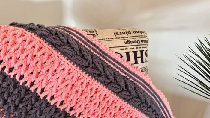 Crochet Baby Blanket Stitch Texture