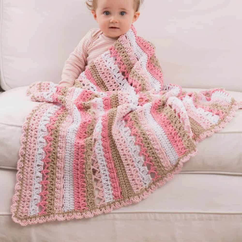 Crochet Baby Stitch Sampler Blankets