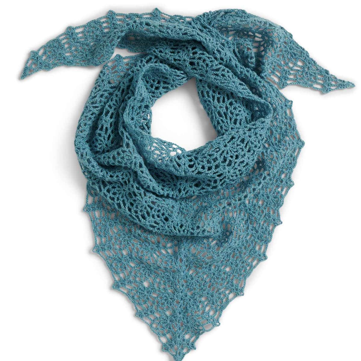 Crochet Elegant Lacy Shawl