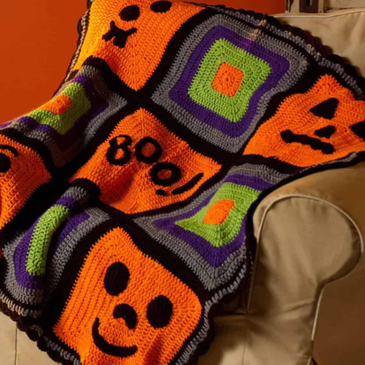 Crochet Halloween Blankets