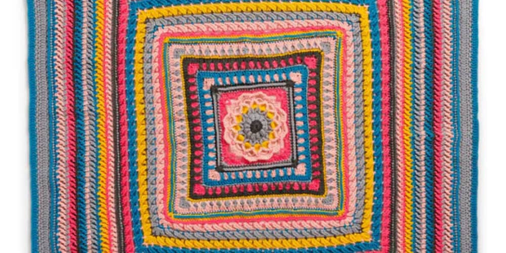 Crochet Study of Determination Square