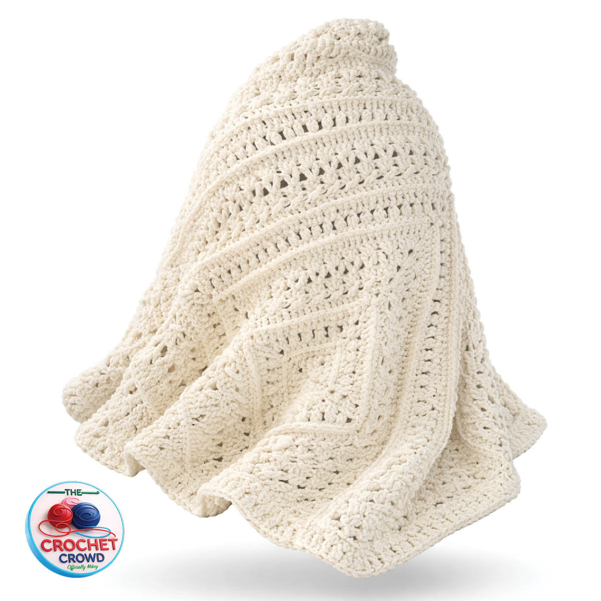 Cozy Cream Crochet Blanket Pattern