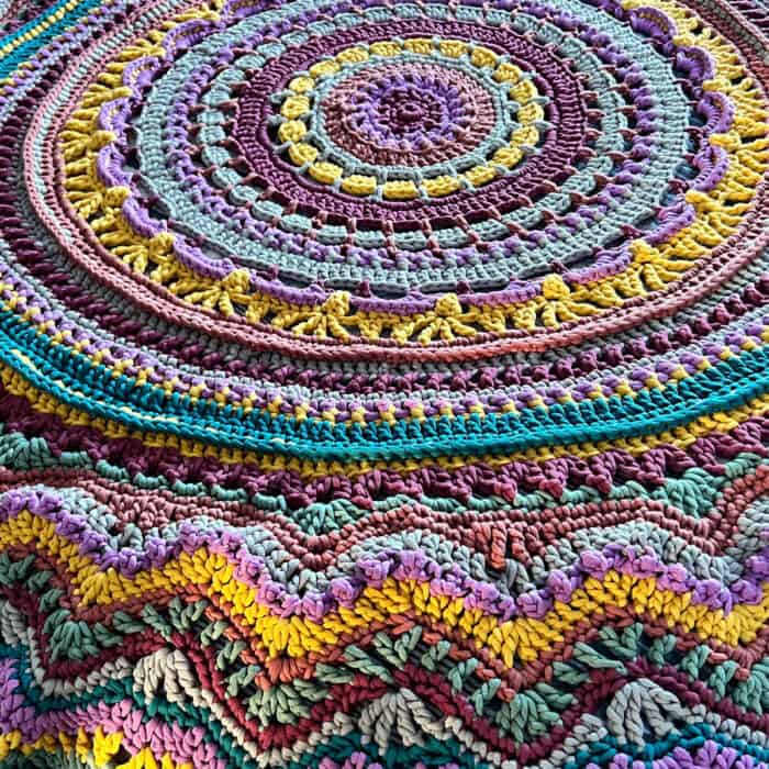 Crochet Summer Stitch Along 2024 Side View