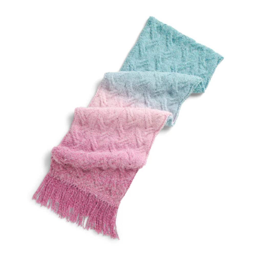 Knit Tuck Cables Wrap
