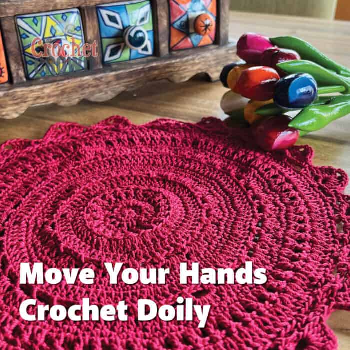 Move Your Hands Crochet Thread Doily