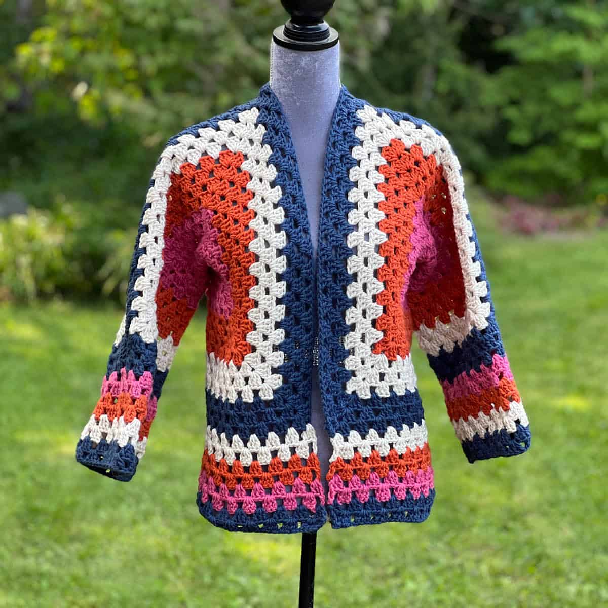 Optional Crochet Hexagon Cardi Jacket