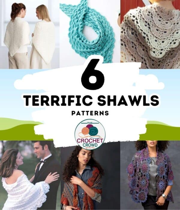 6 Terrific Crochet Shawl Patterns to Download
