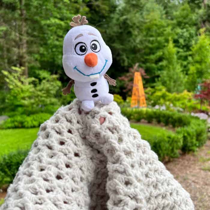 Crochet Snow Lovey