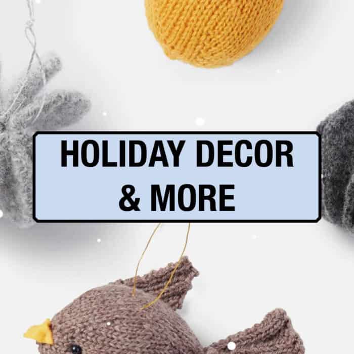 Crochet and Knit for the Holidays Patterns