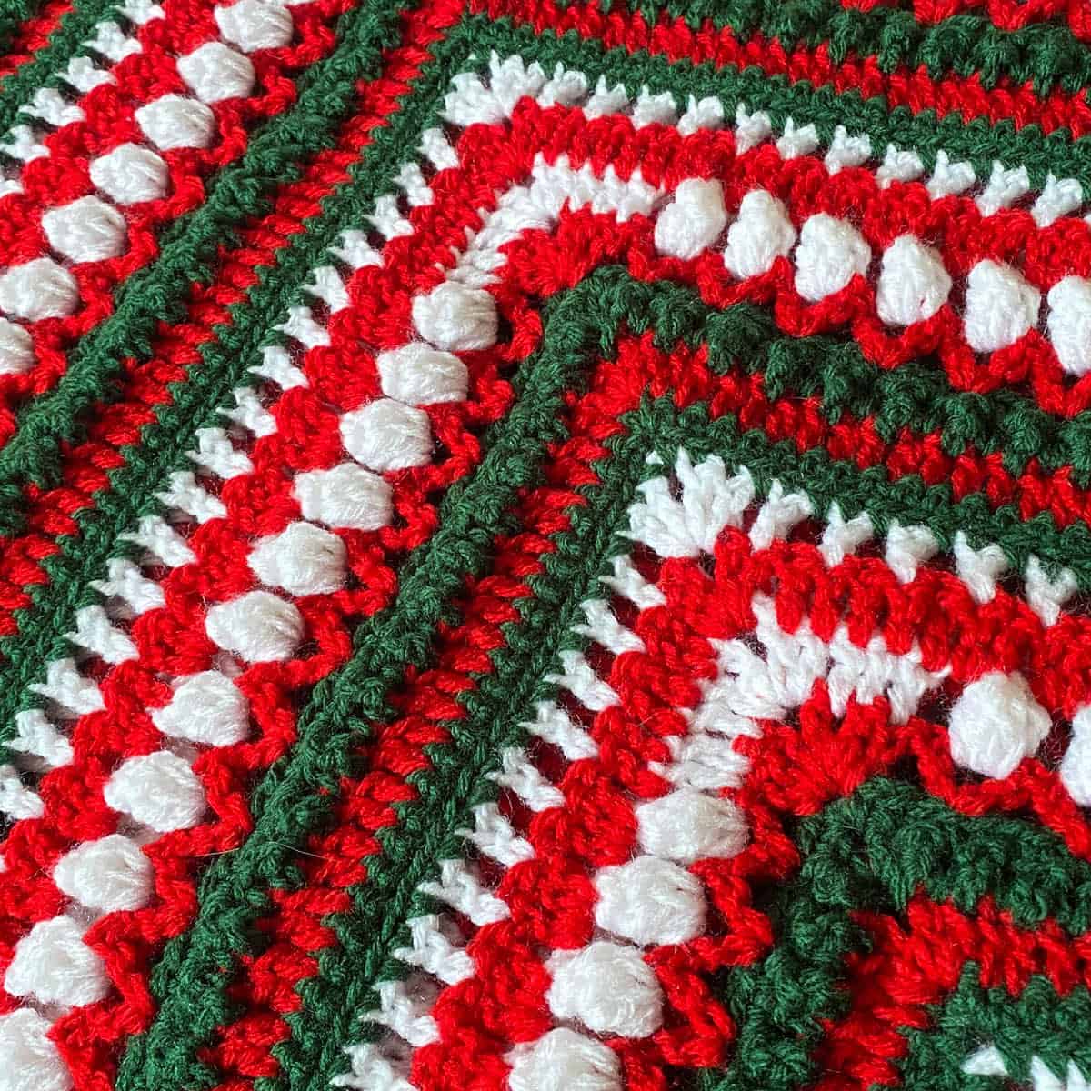 New Crochet Christmas Blanket Pattern