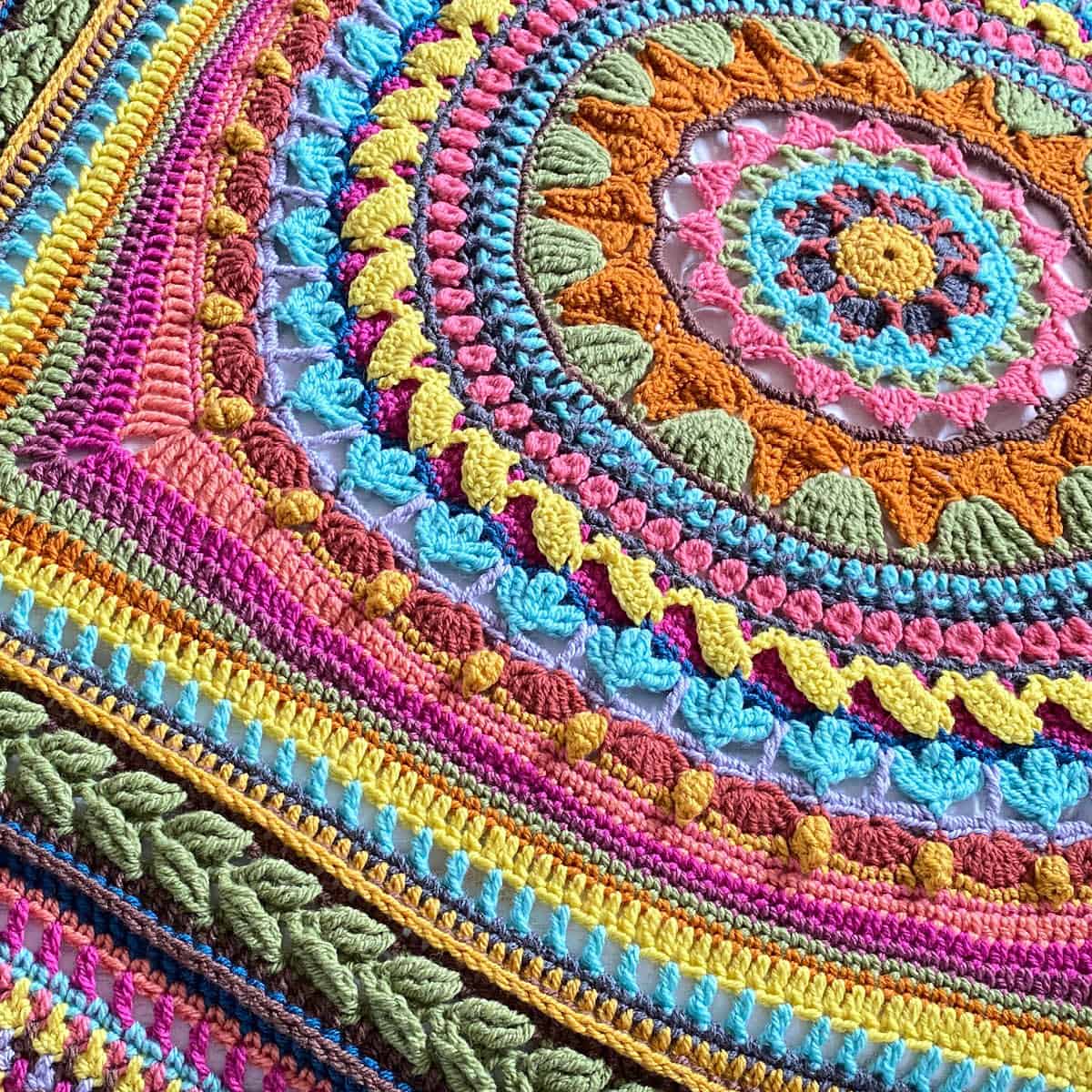New Crochet Study of the Journey Afghan